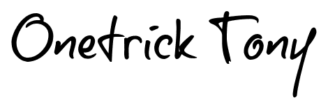 Onetrick Tony font